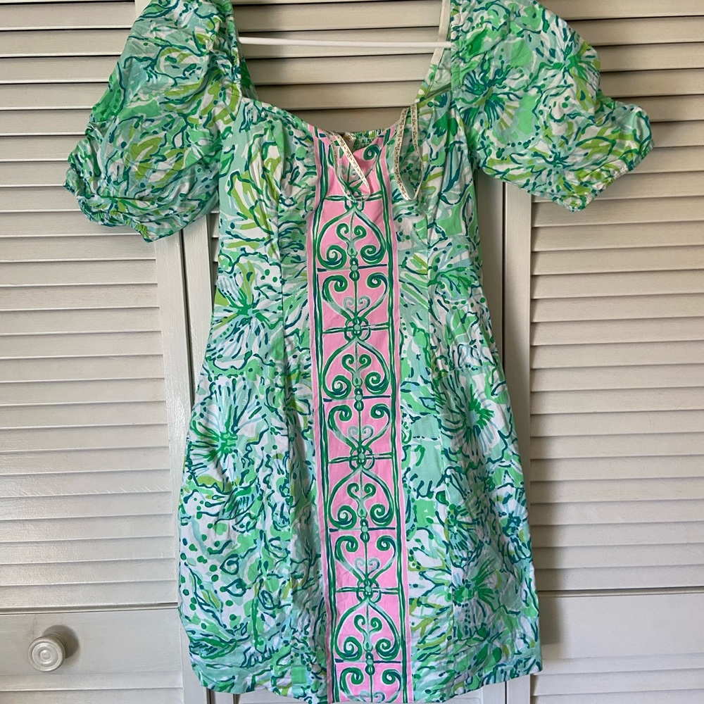 Lilly Pulitzer size 00 Floral Dress - Worn once